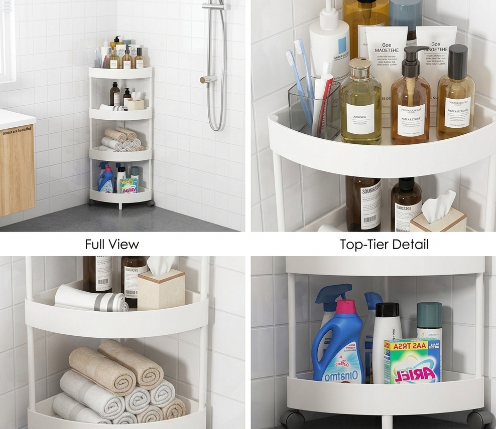 Organizador Esquinero para Baño