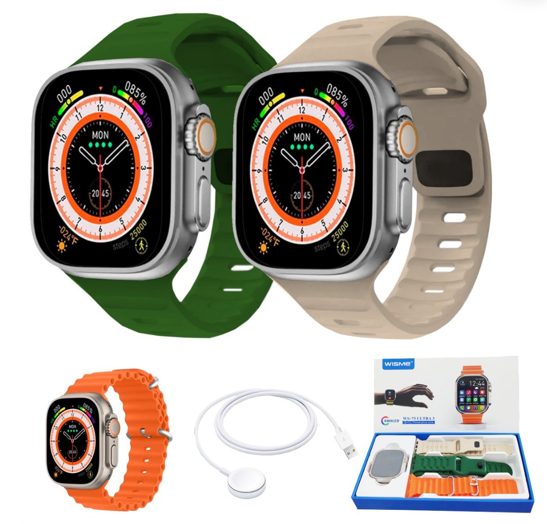 Smartwatch WS75 con Pantalla AMOLED