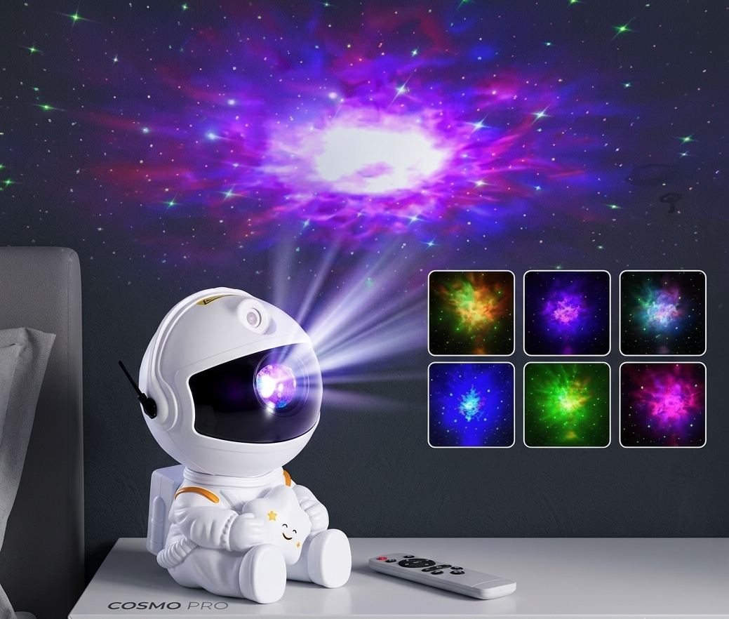 Proyector de Galaxias Astronauta LED