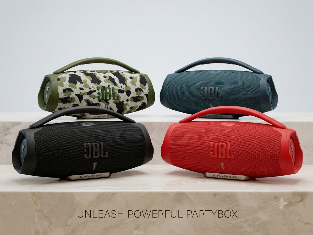 JBL Boombox 3 - Altavoz Bluetooth Portátil