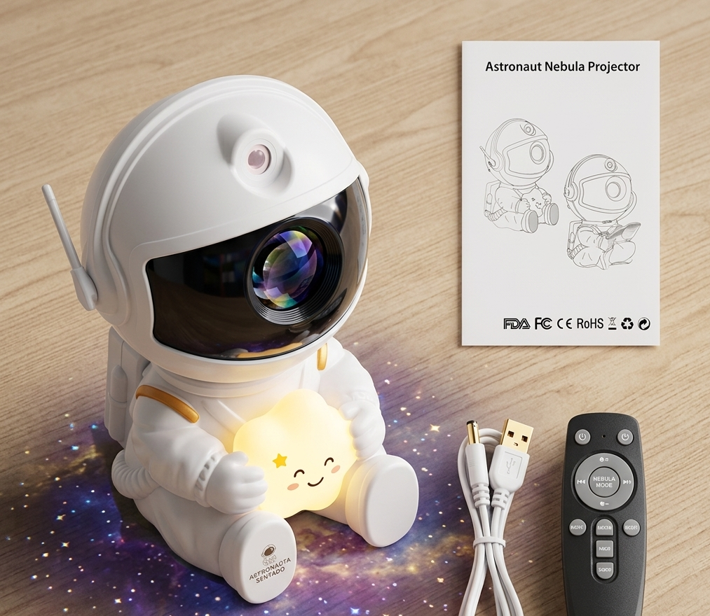 Proyector de Galaxias Astronauta LED